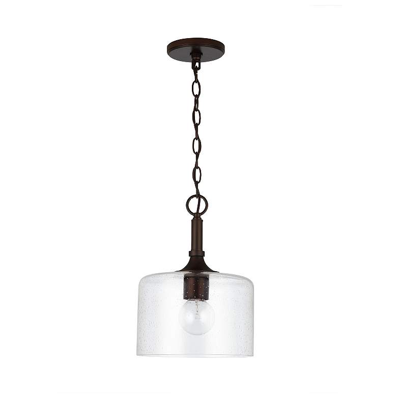 Image 1 HomePlace Lighting Carter 1 Light Pendant Bronze