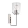 3_HomePlace Lighting Carter 1 Light Sconce Brushed Nickel more views
