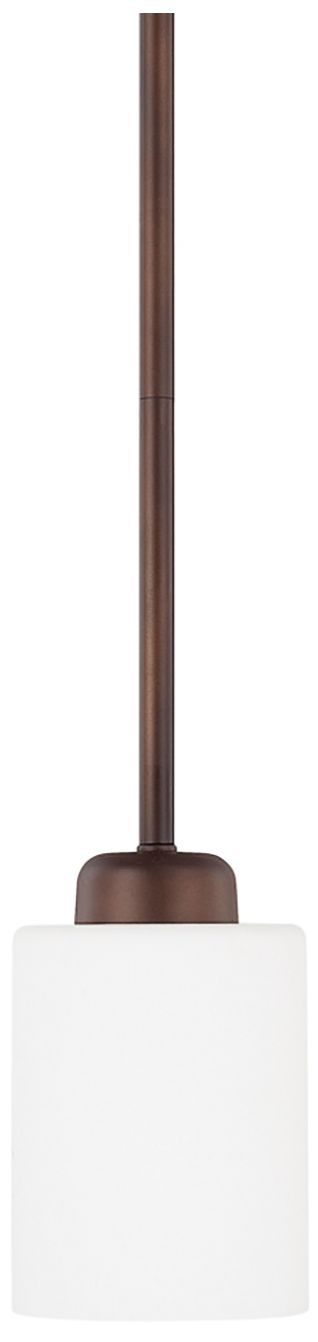 HomePlace Lighting Dixon 1 Light Pendant 5" Bronze