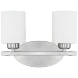 HomePlace Lighting Dixon 2 Light Vanity Brushed Nickel