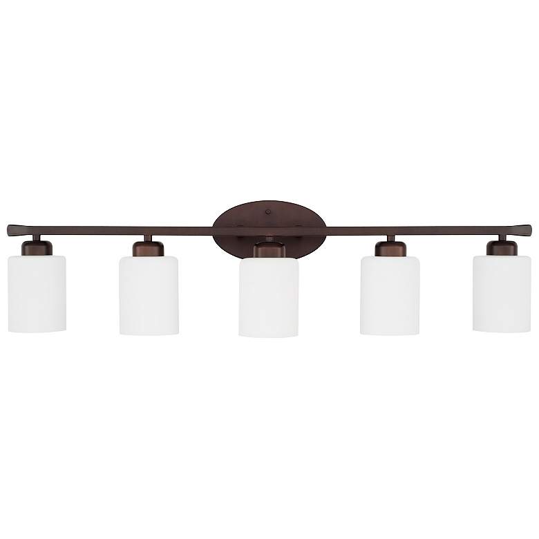 Image 1 HomePlace Lighting Dixon 5 Light Vanity Bronze