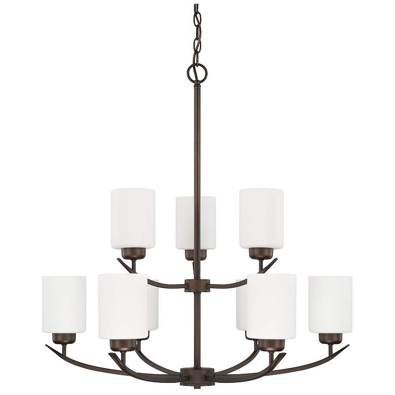 Image 1 HomePlace Lighting Dixon 9 Light Chandelier Bronze