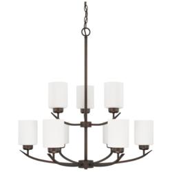 HomePlace Lighting Dixon 9 Light Chandelier Bronze