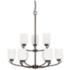 HomePlace Lighting Dixon 9 Light Chandelier Bronze