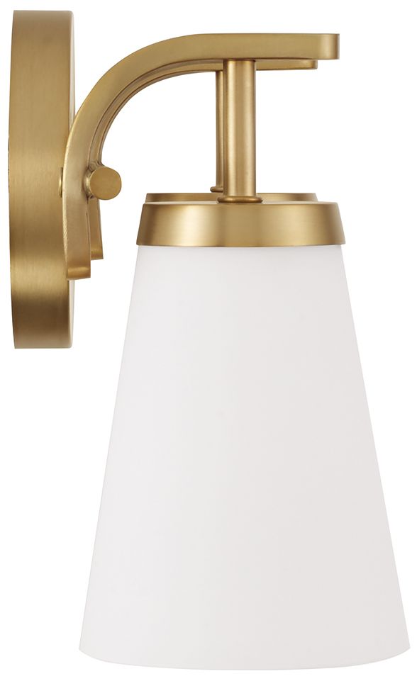 Image 4 HomePlace Lighting Drake 2 Light Vanity 14" Aged Brass more views