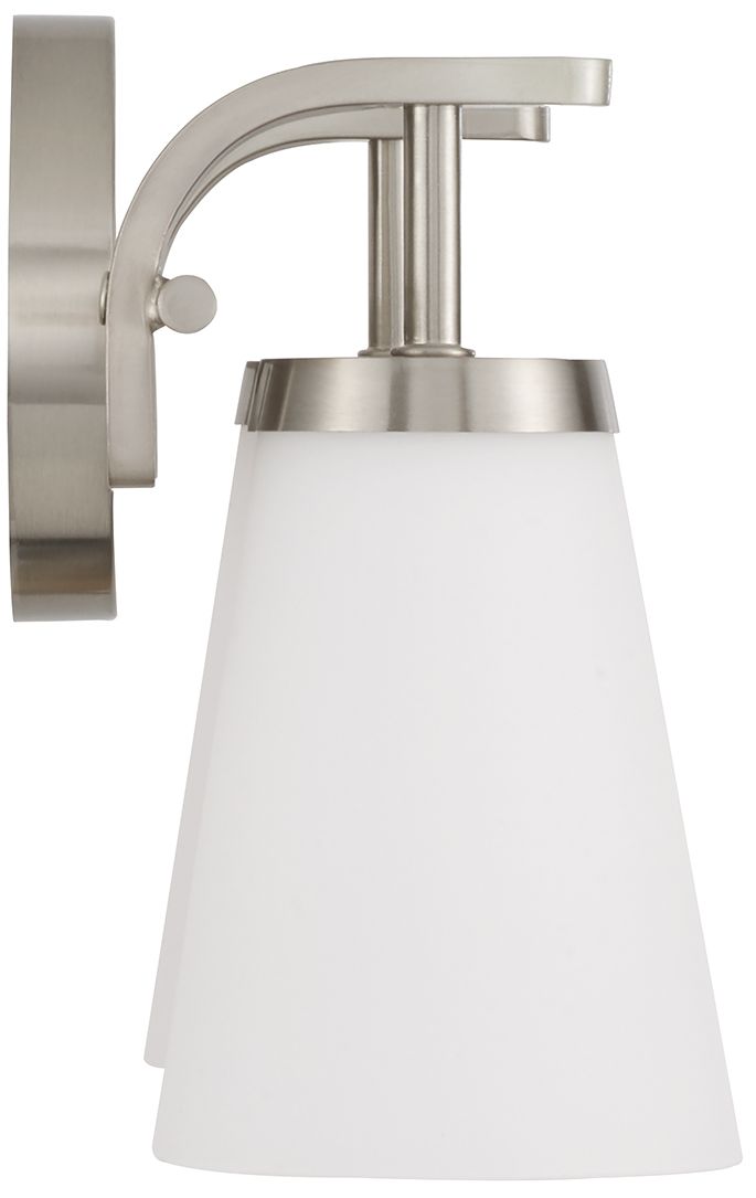 Image 4 HomePlace Lighting Drake 2 Light Vanity 14" Brushed Nickel more views