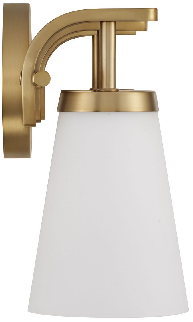 Image 6 HomePlace Lighting Drake 3 Light Vanity 23" Aged Brass more views