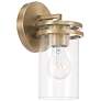 HomePlace Lighting Fuller 1 Light Sconce Aged Brass
