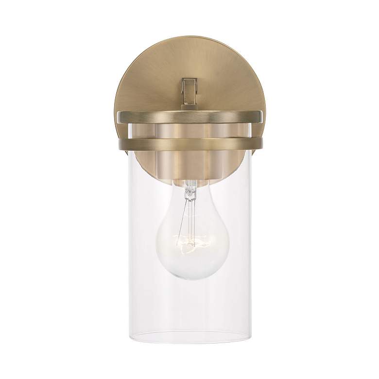 Image 5 HomePlace Lighting Fuller 1 Light Sconce Aged Brass more views