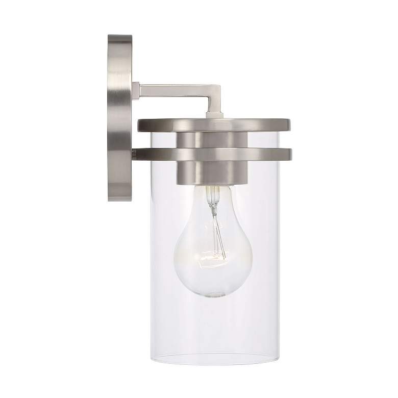 Image 4 HomePlace Lighting Fuller 1 Light Sconce Brushed Nickel more views