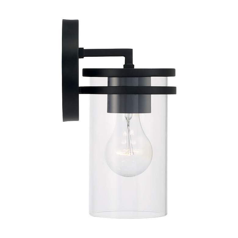 Image 4 HomePlace Lighting Fuller 1 Light Sconce Matte Black more views