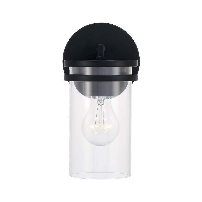 Image 5 HomePlace Lighting Fuller 1 Light Sconce Matte Black more views