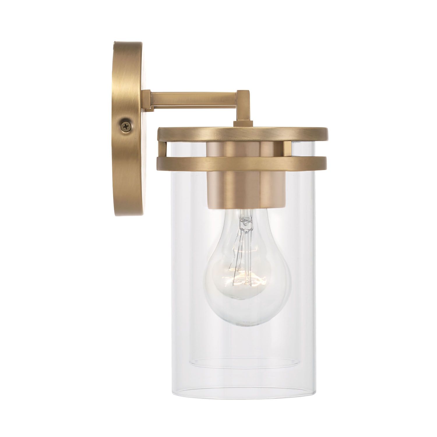 Image 4 HomePlace Lighting Fuller 2 Light Vanity 14.25" Aged Brass more views
