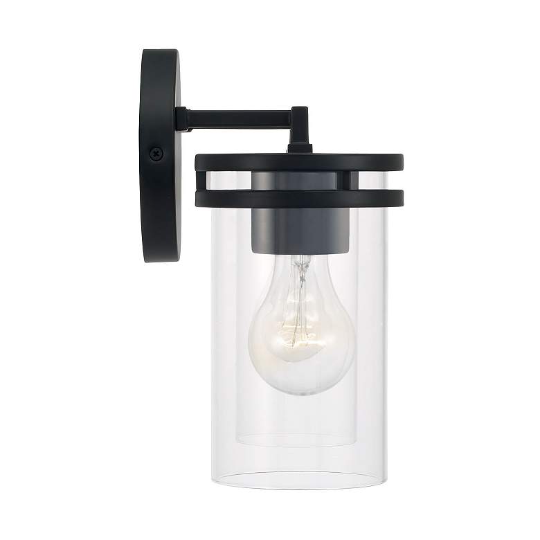 Image 4 HomePlace Lighting Fuller 2 Light Vanity Matte Black more views