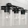 3_HomePlace Lighting Fuller 3 Light Vanity Matte Black more views