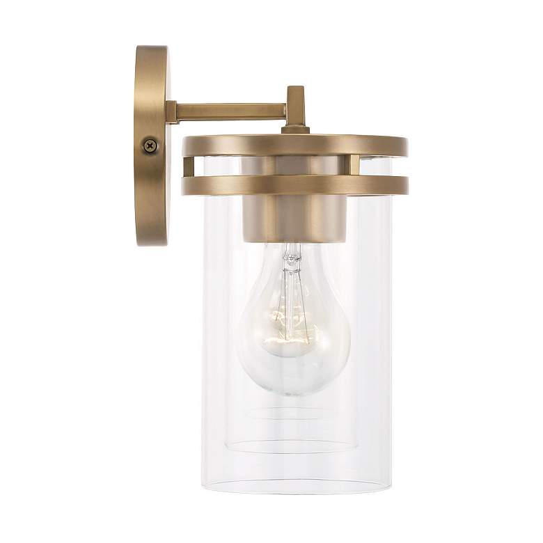 Image 4 HomePlace Lighting Fuller 4 Light Vanity Aged Brass more views