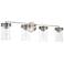 HomePlace Lighting Fuller 4 Light Vanity Brushed Nickel