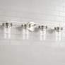 HomePlace Lighting Fuller 4 Light Vanity Brushed Nickel