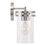 HomePlace Lighting Fuller 4 Light Vanity Brushed Nickel