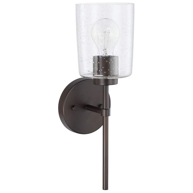Image 1 HomePlace Lighting Greyson 1 Light Sconce Bronze