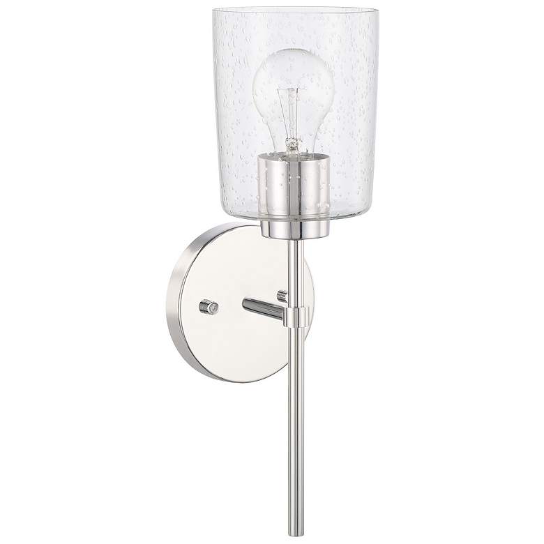 Image 1 HomePlace Lighting Greyson 1 Light Sconce Chrome