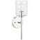 HomePlace Lighting Greyson 1 Light Sconce Chrome