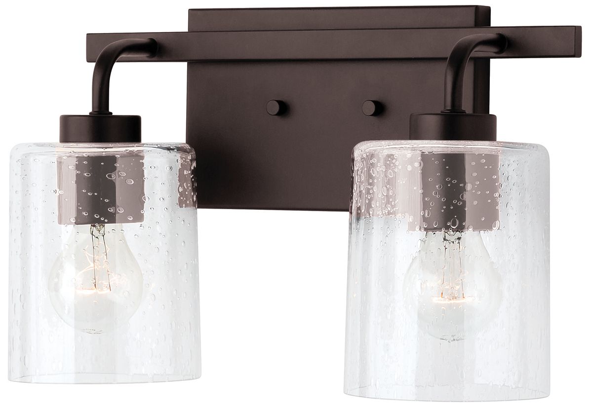 HomePlace Lighting Greyson 2 Light Vanity 14.5