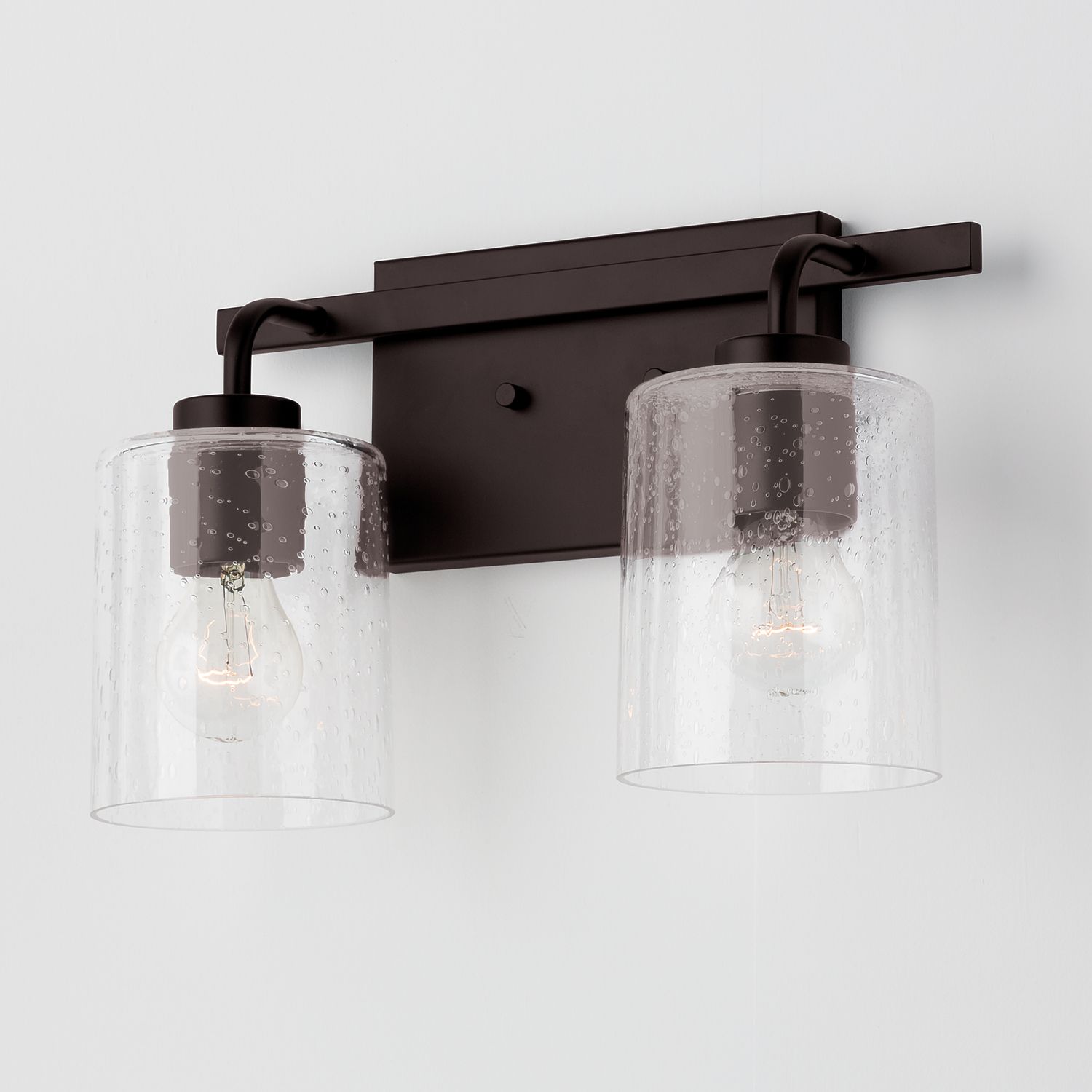 HomePlace Lighting Greyson 2 Light Vanity 14.5" Bronze