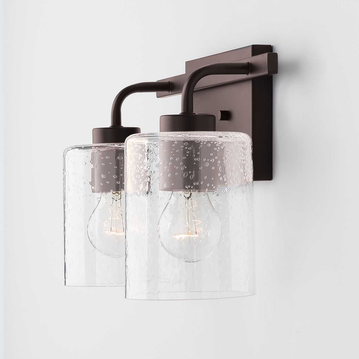 Image 5 HomePlace Lighting Greyson 2 Light Vanity Bronze more views