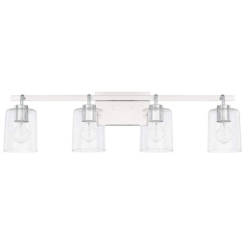 Image 1 HomePlace Lighting Greyson 4 Light Vanity Chrome
