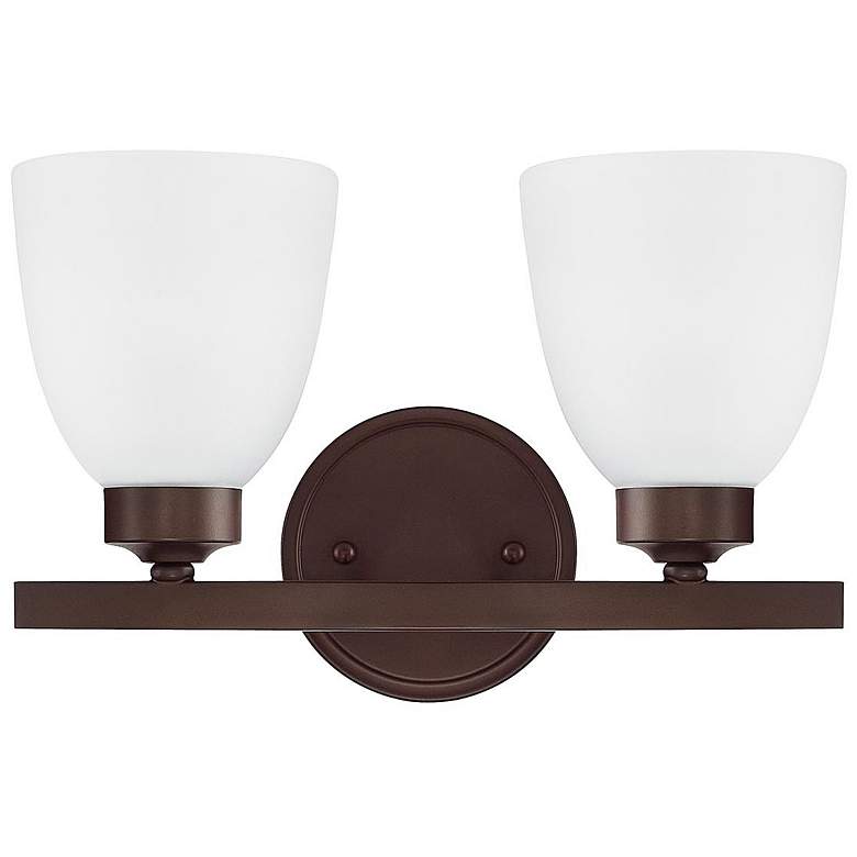 Image 1 HomePlace Lighting Jameson 2 Light Vanity Bronze
