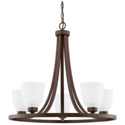HomePlace Lighting Jameson 5 Light Chandelier Bronze