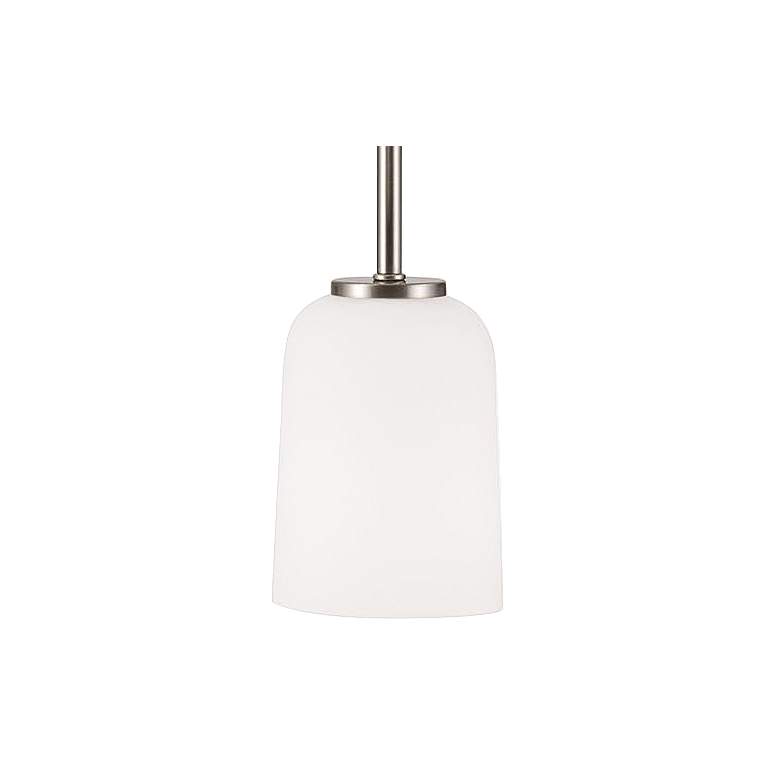 Image 3 HomePlace Lighting Lawson 1 Light Pendant Brushed Nickel more views