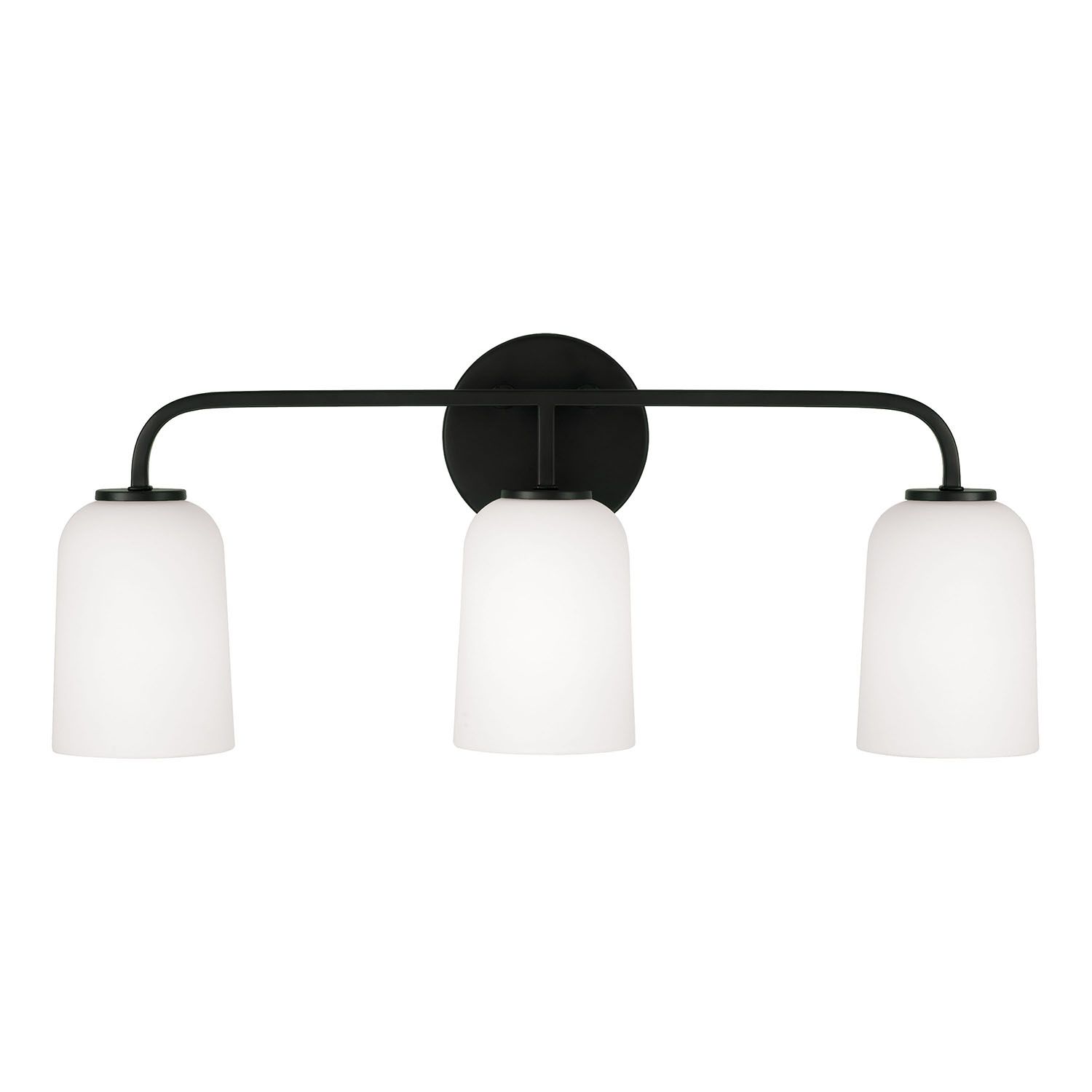 Image 5 HomePlace Lighting Lawson 3 Light Vanity 23.5" Matte Black more views