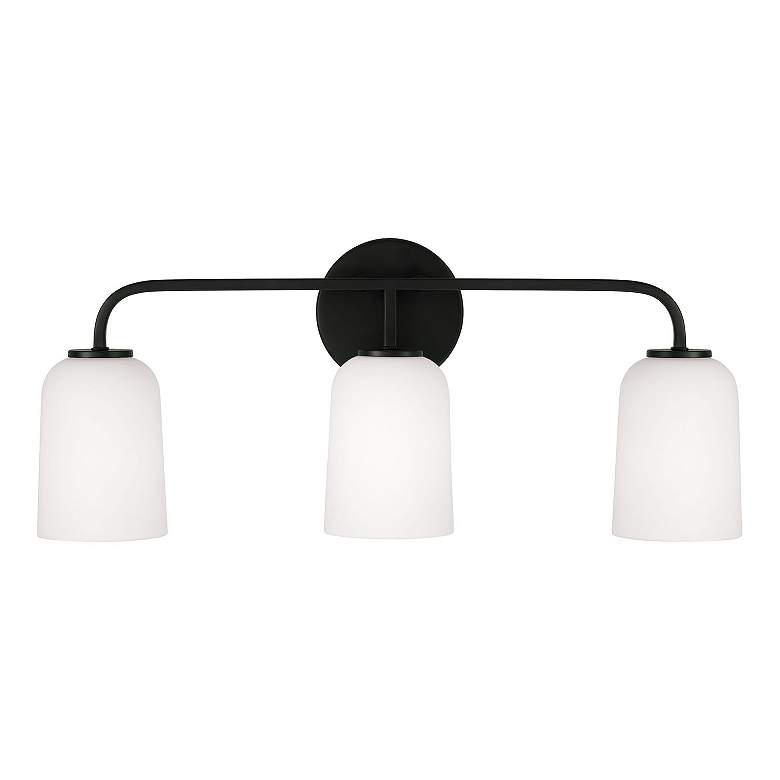 Image 5 HomePlace Lighting Lawson 3 Light Vanity Matte Black more views