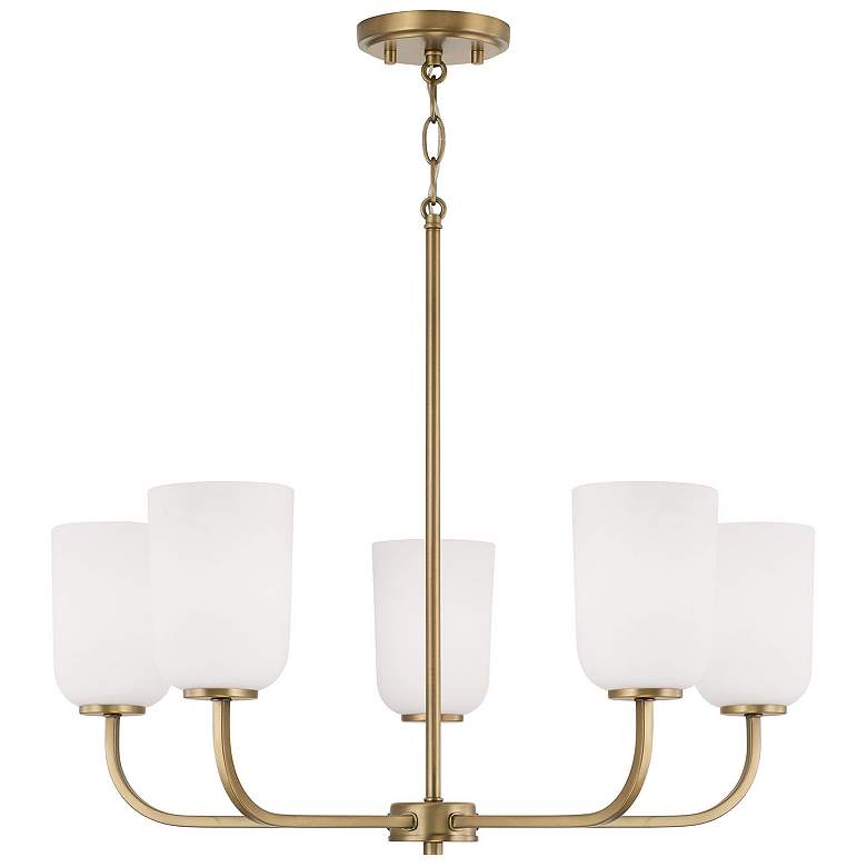 Image 1 HomePlace Lighting Lawson 9 Light Chandelier Brushed Nickel