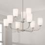 1_HomePlace Lighting Lawson 9 Light Chandelier Brushed Nickel