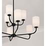Thumbnail3 of HomePlace Lighting Lawson 9 Light Chandelier Matte Black more views
