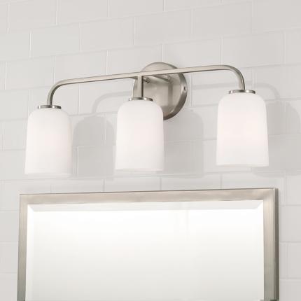 HomePlace Lighting Lawson Brushed Nickel Collection