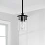 Thumbnail2 of HomePlace Lighting Mason 1 Light Semi-Flush Matte Black more views