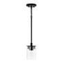 Thumbnail4 of HomePlace Lighting Mason 1 Light Semi-Flush Matte Black more views