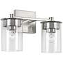 2_HomePlace Lighting Mason 2 Light Vanity Brushed Nickel