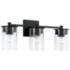 HomePlace Lighting Mason 3 Light Vanity Matte Black
