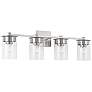 2_HomePlace Lighting Mason 4 Light Vanity Brushed Nickel
