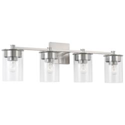 HomePlace Lighting Mason 4 Light Vanity Brushed Nickel