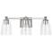 HomePlace Lighting Myles 3 Light Vanity Brushed Nickel