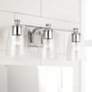 HomePlace Lighting Myles 3 Light Vanity Brushed Nickel