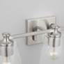 HomePlace Lighting Myles 3 Light Vanity Brushed Nickel
