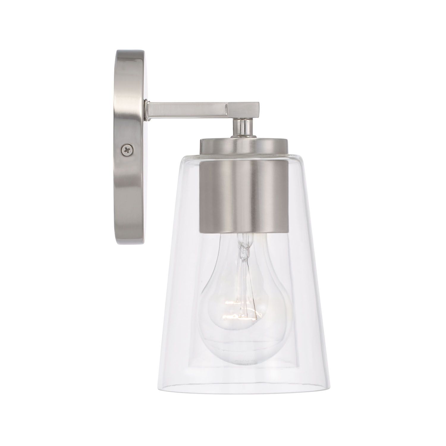 Image 4 HomePlace Lighting Portman 2 Light Vanity 14.5" Brushed Nickel more views