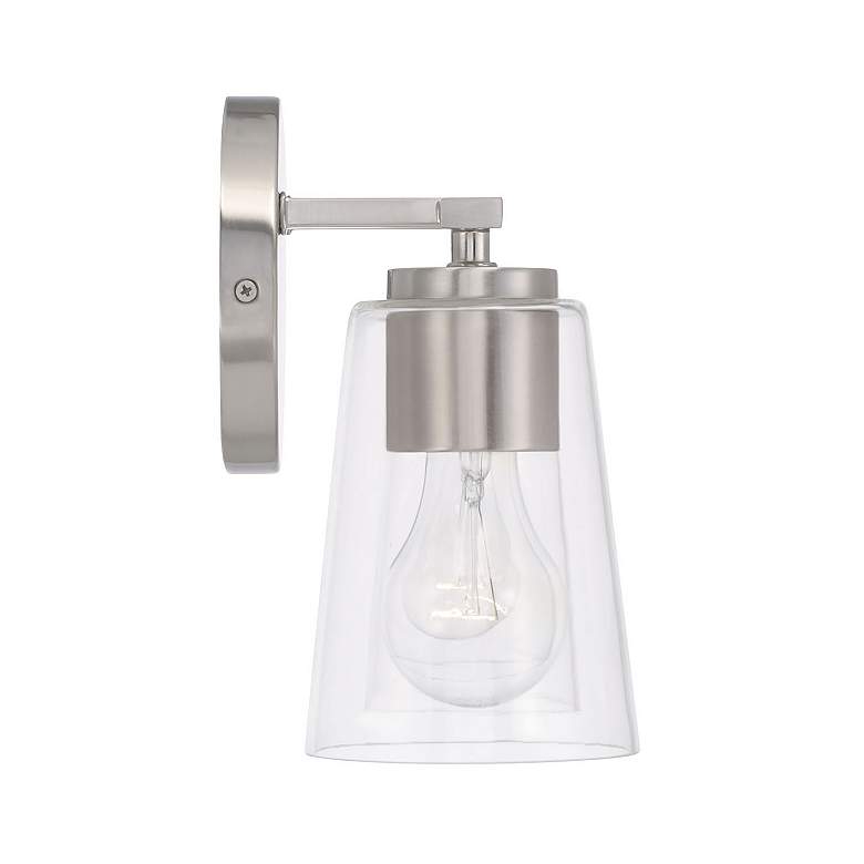Image 4 HomePlace Lighting Portman 2 Light Vanity Brushed Nickel more views